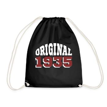 Original 1935 - Turnbeutel - Schwarz - Vorne