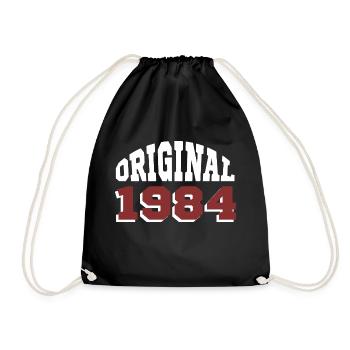 Original 1984 - Drawstring Bag - black - Front