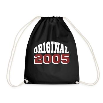 Original 2005 - Drawstring Bag - black - Front