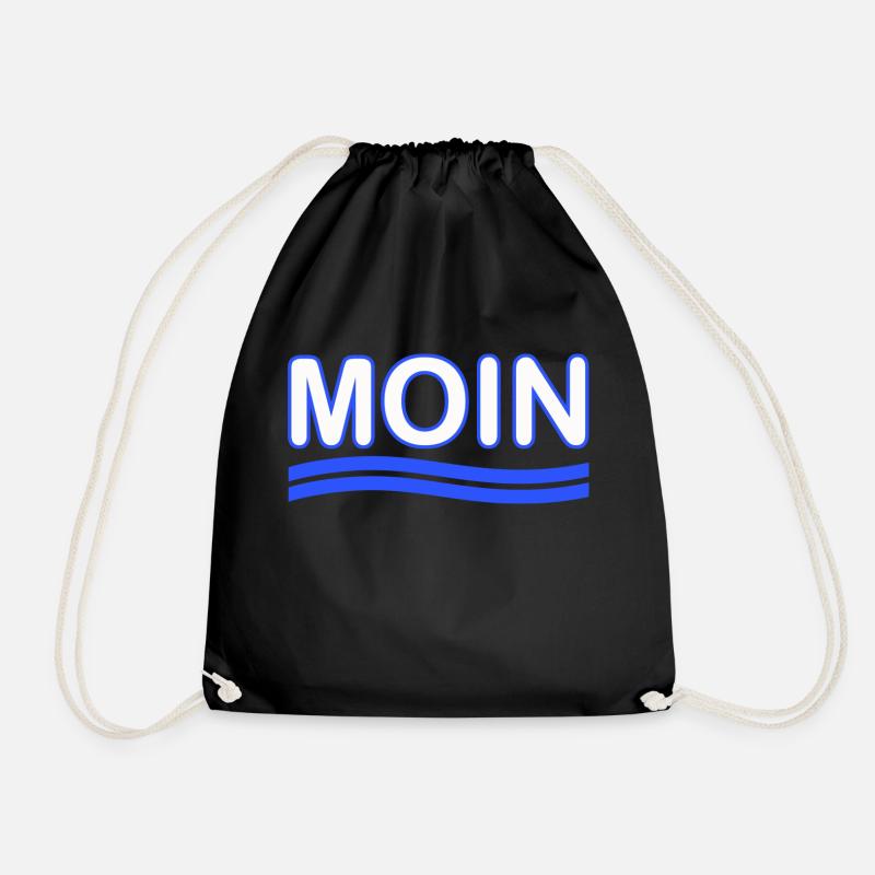 Moin - Turnbeutel - Schwarz