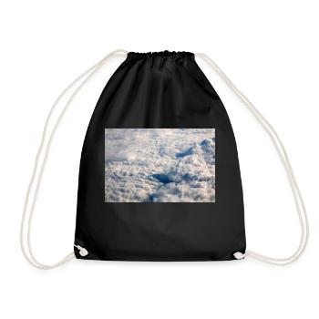 Cloud Formations and the alps near the Zugspitze - Drawstring Bag - black - Front