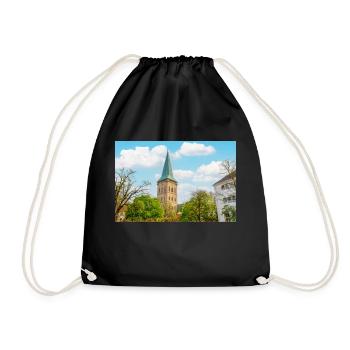 Église Sainte-Catherine d’Osnabrück - Sac de sport léger - noir - Devant