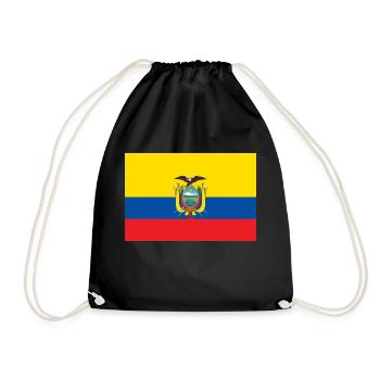 Équateur - Sac de sport léger - noir - Devant