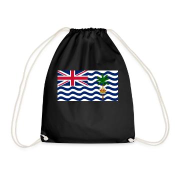 Territoire britannique de l’océan Indien - Sac de sport léger - noir - Devant