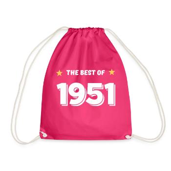 Best of 1951 - Sac de sport léger - fuchsia - Devant