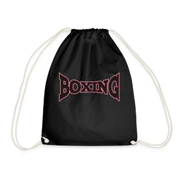 Boxing Campions - Turnbeutel - Schwarz - Vorne