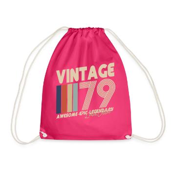 1979 - Turnbeutel - Fuchsia - Vorne