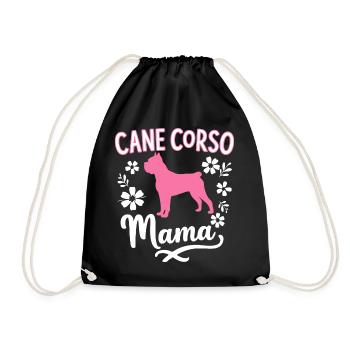 Cane Corso Chien - Sac de sport léger - noir - Devant