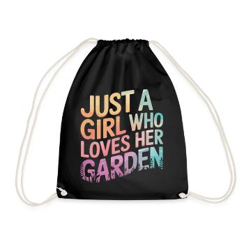 Jardinier Plantes de jardin Jardinage - Sac de sport léger - noir - Devant