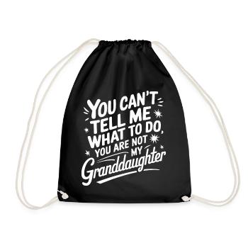 Papy Grand-père Famille Fête des pères - Sac de sport léger - noir - Devant