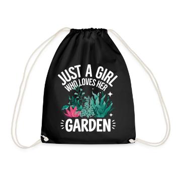 Jardinier Plantes de jardin Jardinage - Sac de sport léger - noir - Devant
