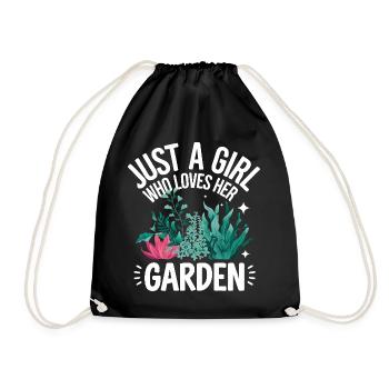 Jardinier Plantes de jardin Jardinage - Sac de sport léger - noir - Devant