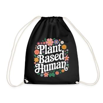 Végétarien Végétalien Végétarien Végétarien - Sac de sport léger - noir - Devant