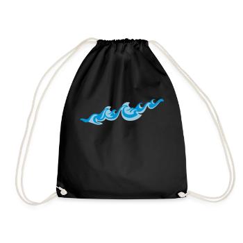 Waves 2C - Sac de sport léger - noir - Devant
