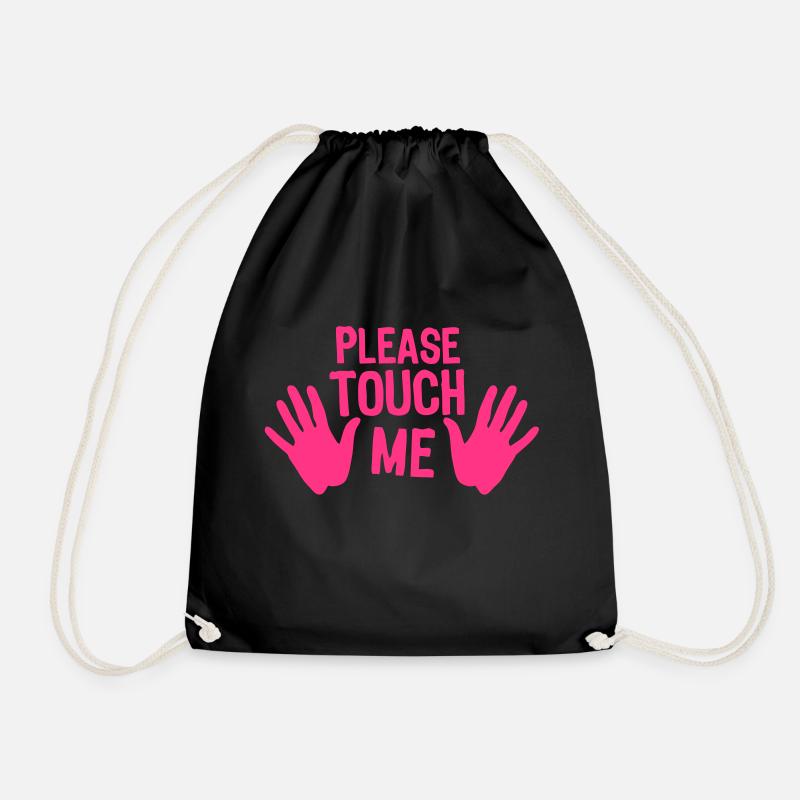 please touch me main hand touche moi - Sac de sport léger - noir