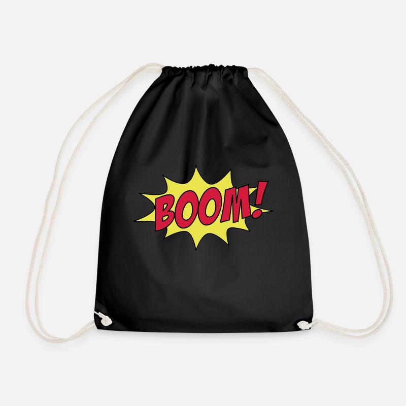 BOOM! - Turnbeutel - Schwarz
