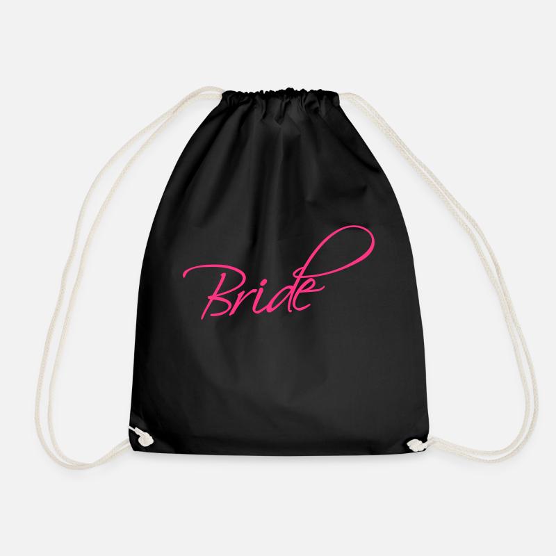 Bride Design - Turnbeutel - Schwarz