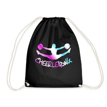 Pom-pom girls - Sac de sport léger - noir - Devant