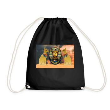 égyptien - Sac de sport léger - noir - Devant