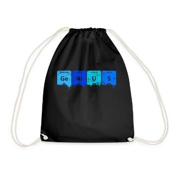 GÉNIE - Sac de sport léger - noir - Devant