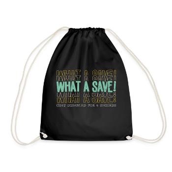 Quelle économie! - Sac de sport léger - noir - Devant