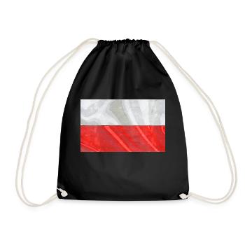 Collection Pologne 'par nikkkooo - Sac de sport léger - noir - Devant