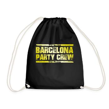 Barcelona Party Crew - Sac de sport léger - noir - Devant