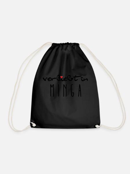 minga - Turnbeutel - Schwarz
