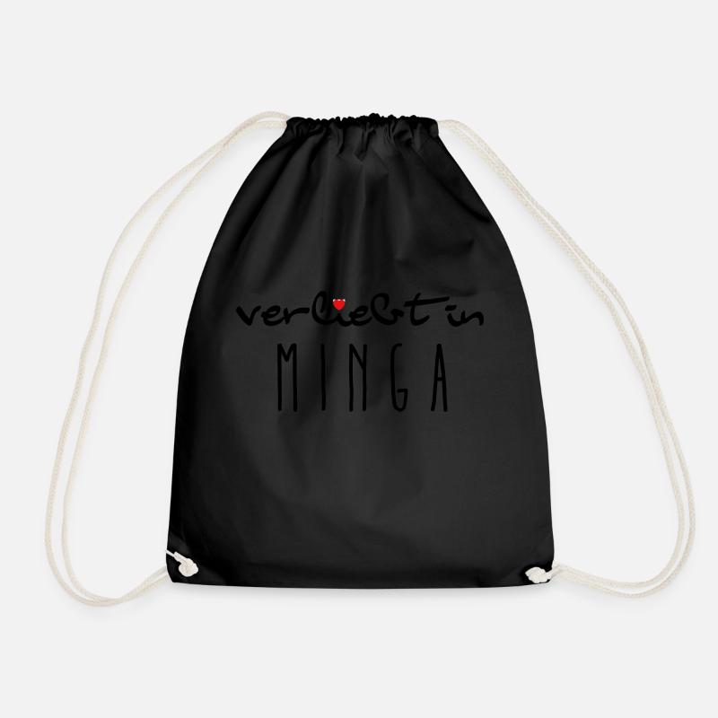 minga - Turnbeutel - Schwarz