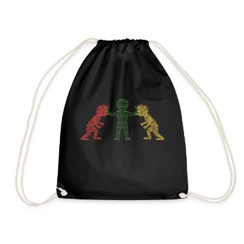 Résolution de conflit - Sac de sport léger - noir - Devant