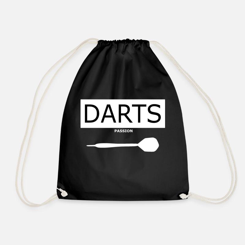 Fléchettes Passion Cadeau Idée d’Anniversaire Coupe du Monde - Sac de sport léger - noir
