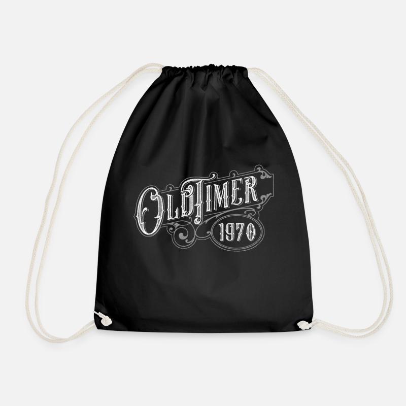 Oldtimer - Turnbeutel - Schwarz