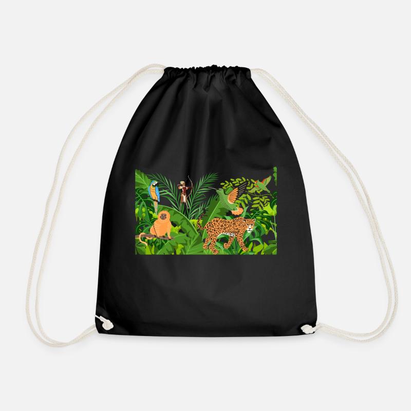 amazonie - Sac de sport léger - noir
