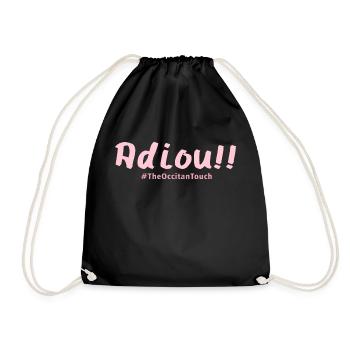 Adiou !! - Sac de sport léger - noir - Devant