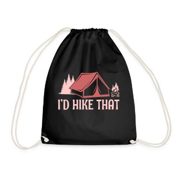 I;D Hike That - Turnbeutel - Schwarz - Vorne