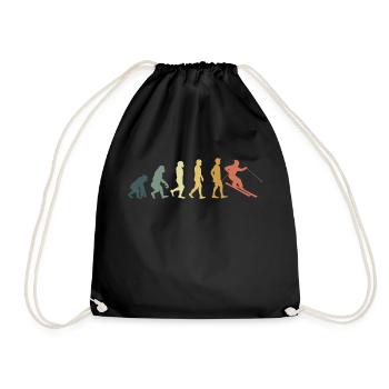 Evolution skieur - Sac de sport léger - noir - Devant