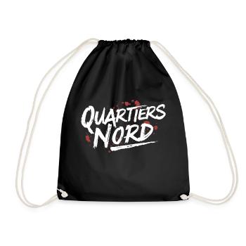 Quartiers Nord - Sac de sport léger - noir - Devant