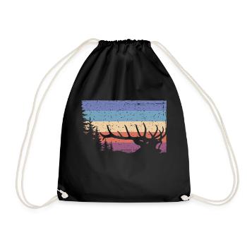 Cerf - Sac de sport léger - noir - Devant