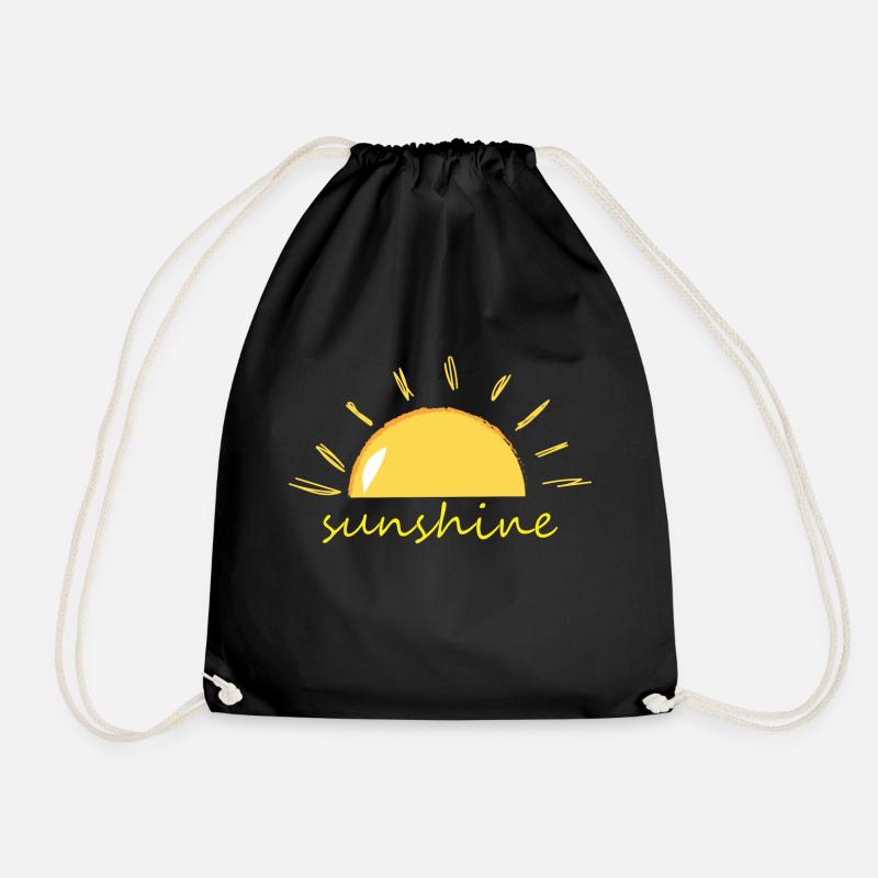 Soleil - Sac de sport léger - noir