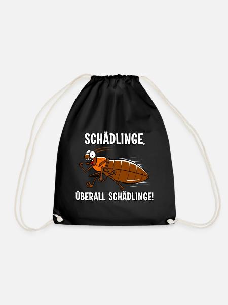 Schädlinge - Turnbeutel - Schwarz
