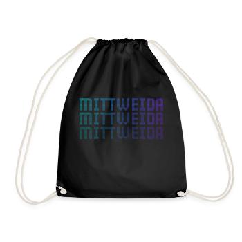 Mittweida Mittweida Mittweida Shirt - Drawstring Bag - black - Front