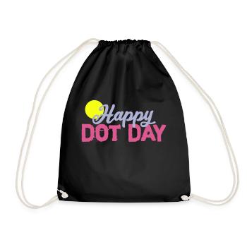 Points day as sun - Drawstring Bag - black - Front