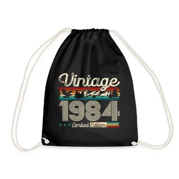 40ème Anniversaire Légende Millésime 1984 Millésime 1984 - Sac de sport léger - noir - Devant