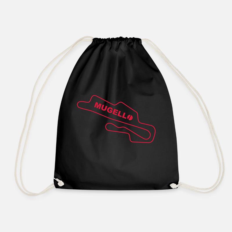 Race Mugello - Turnbeutel - Schwarz