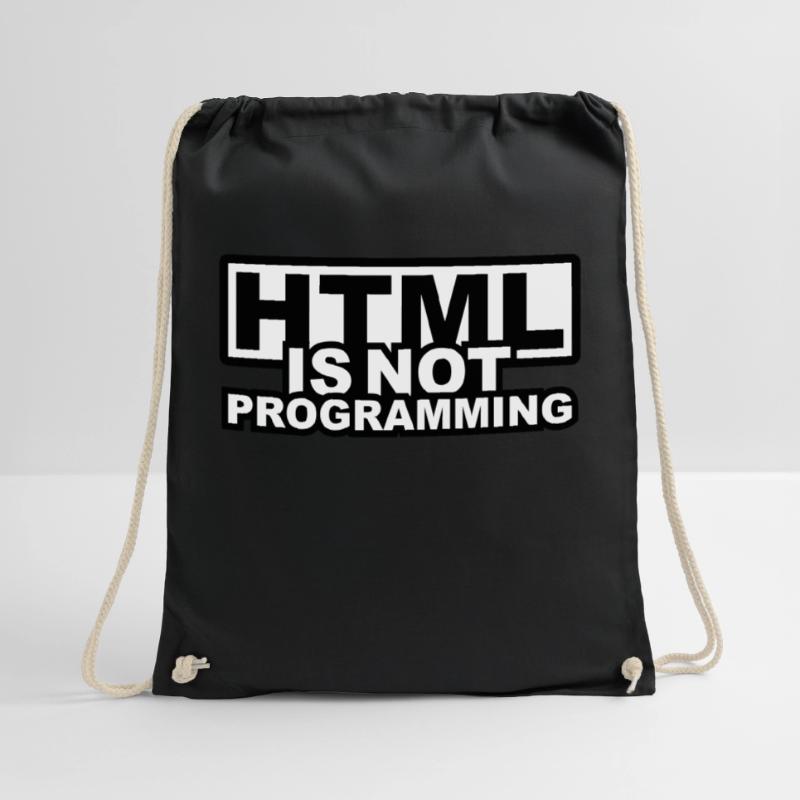 HTML is NOT Programming Turnbeutel