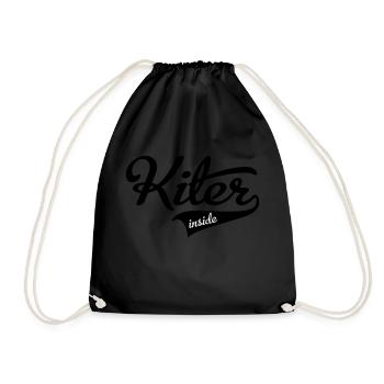 kiter - Sac de sport léger - noir - Devant