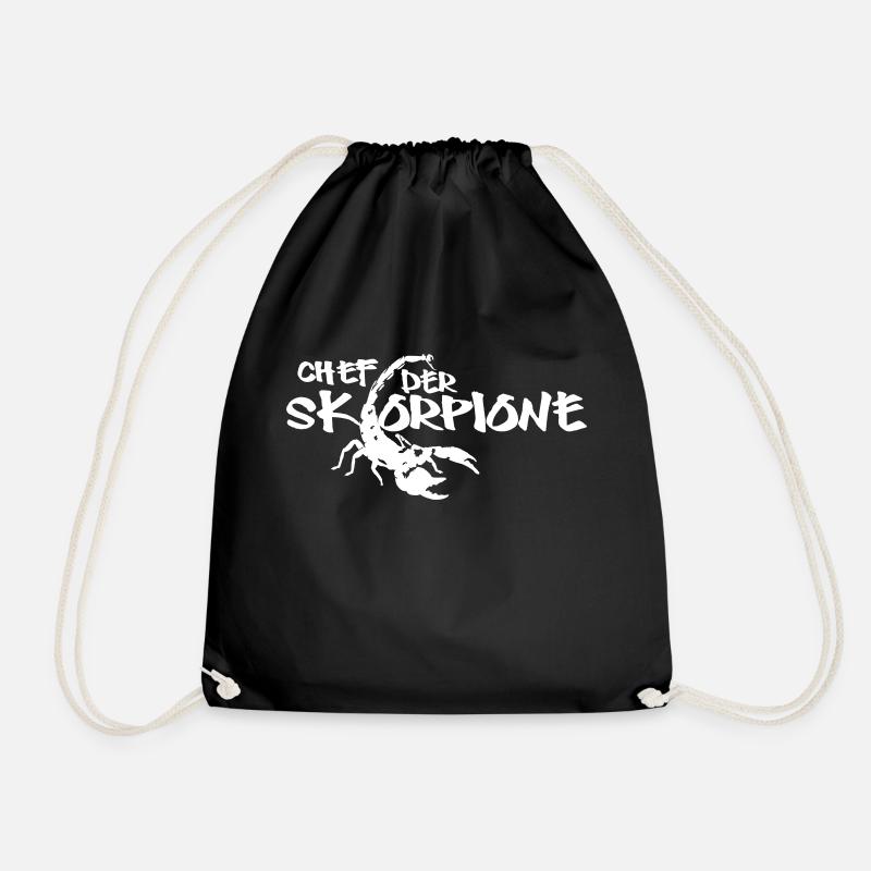 Skorpione - Turnbeutel - Schwarz