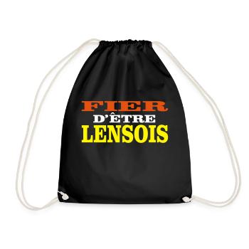 LENS - Sac de sport léger - noir - Devant