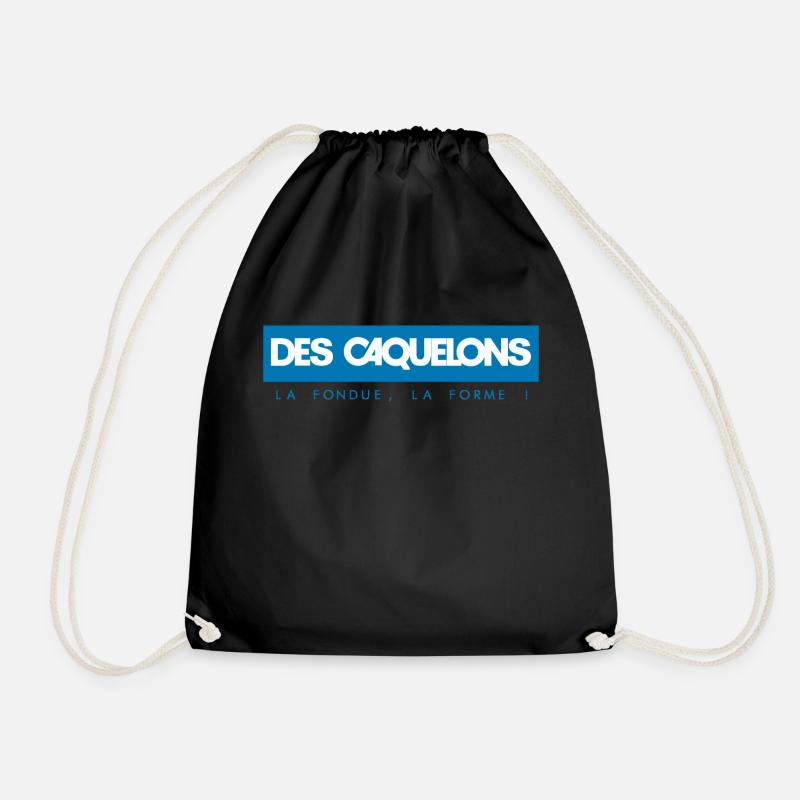DES CAQUELONS - Sac de sport léger - noir