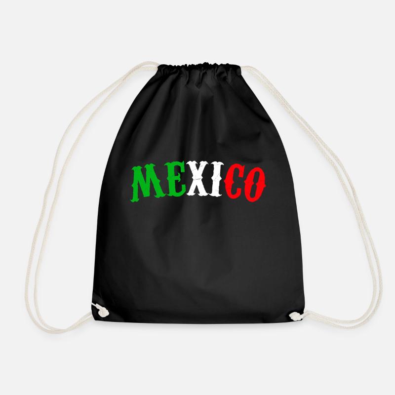 Mexiko Fan - Turnbeutel - Schwarz